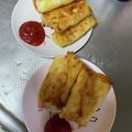♥みぃさん♥'s cooksnap of when they made ＊餃子の皮でじゃがいもチーズスティック＊.