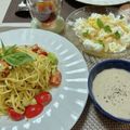ks（＾Ｏ＾）'s cooksnap of when they made 桃とモッツァレラのサラダ.