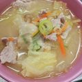 ❀まいねこ❀'s cooksnap of when they made 山盛りキャベツの絶品豚汁.