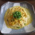 よちりん's cooksnap of when they made かぼちゃ明太クリームパスタ(そうめん)♪.