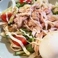 たねmama's cooksnap of when they made ガスト風サラダうどん.