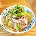 クック219VGU☆'s cooksnap of when they made チリソースとナンプラーでタイ風春雨サラダ.