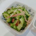 つくおきいのちゃん's cooksnap of when they made ゴーヤとミョウガのナムル.