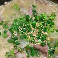 ちーまぐ's cooksnap of when they made 簡単！美味♪豚バラ白菜ごま味噌にんにく鍋.