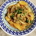 yukarin222's cooksnap of when they made ご飯が進む＊鶏胸肉とキノコの甘辛ステーキ.