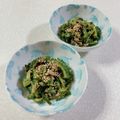 みぽぽ37's cooksnap of when they made ゴーヤとツナで♪塩昆布ナムル.
