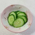 みぽぽ37's cooksnap of when they made やみつききゅうりの浅漬け.