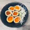 ポコ子☆29乃お台どこ's cooksnap of when they made たまご大量消費◎オイスター煮卵.