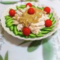 KBBキッチン☆'s cooksnap of when they made ♡鶏胸肉で作る棒々鶏♫美味しい.