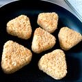 こすこす。's cooksnap of when they made 目指せ☆市販の冷凍焼きおにぎり.