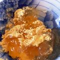 うさこママ★'s cooksnap of when they made 麦茶で作るもっちりぷるりん☆わらび餅。.