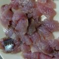 ahayas's cooksnap of when they made いわしのお刺身～おろし方.