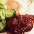 ユイユミ's cooksnap of when they made 材料3つハンバーグソース.