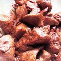 木漏れ日の台所's cooksnap of when they made 10分でできる♪　超簡単鶏レバーの甘辛煮.