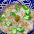 食いしん坊あー's cooksnap of when they made 柚子胡椒とオクラ納豆♪.