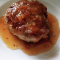 くりしぃ's cooksnap of when they made お手軽ゆかりハンバーグ　100円.