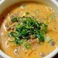 食いしん坊あー's cooksnap of when they made 豆乳味噌キムチスープ.