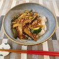 りえっくす♡'s cooksnap of when they made なすとズッキーニの麻婆.