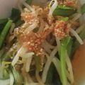 ヨシヨッシー's cooksnap of when they made レンジで簡単！小松菜ともやしの和風ナムル.
