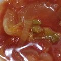 ヨシヨッシー's cooksnap of when they made 【保育所給食】トマトとレタスのスープ　.
