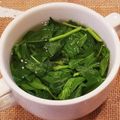 あーこ姐's cooksnap of when they made シンプルな和風モロヘイヤスープ.