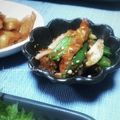 かおりかざり's cooksnap of when they made おくらと竹輪の辛子和え.