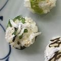 Ruriluru's cooksnap of when they made しらすと昆布、大葉、炒りごまのおにぎり.