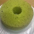☆あさ's cooksnap of when they made ふわふわ抹茶シフォン☆20cm・17cm.