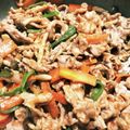☆naoʕ•ٹ•ʔ☆'s cooksnap of when they made 豚肉＆ピーマンしめじの旨！ケチャップ炒め.