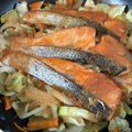 クックりーこ☆'s cooksnap of when they made フライパンで♪鮭のちゃんちゃん焼き.
