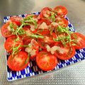 azbjbn's cooksnap of when they made トマトサラダ♪にんにく風味.