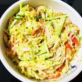 J_son's cooksnap of when they made カニカマごまドレッシングサラダ.