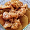 fuka6616's cooksnap of when they made フライパンで柔らか鶏胸肉と大根の重ね煮♪.
