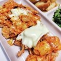 ちょちょこ✫'s cooksnap of when they made 掴め男の胃袋！簡単激ウマ！豚キムチーズ.
