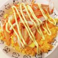 さおりらっくま's cooksnap of when they made 子供に大うけ♡カニカマで簡単チラシ寿司風.