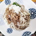 たけ2023's cooksnap of when they made ◆冷やし牛おろしうどん◆.