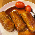 yuuuukoo24's cooksnap of when they made ヤバうまっ！厚揚げの豚バラ甘辛焼き.