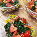 dolphinmasa's cooksnap of when they made モロヘイヤとトマトのポン酢和え☆.