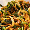 クックE110XL☆'s cooksnap of when they made ☆切り干し大根とほうれん草のごま和え☆.
