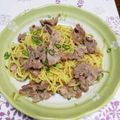 ジョングレ's cooksnap of when they made ❀九條（青）葱たっぷり塩焼きそば❀.