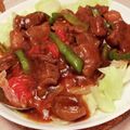 ぷちくま725's cooksnap of when they made 中華風牛肉あんかけ丼.