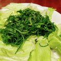 papikun's cooksnap of when they made おかひじきの辛子和え.