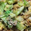 プルンバゴ's cooksnap of when they made 簡単副菜♪キャベツとしらすと卵の炒め物.