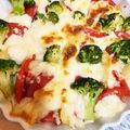 みなとのまんま's cooksnap of when they made トマトとじゃがいもの簡単☆甘味噌グラタン.