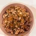 かせぃじん's cooksnap of when they made 栄養満点☆かぶの葉入りそぼろ☆.