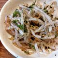 ばたみそーぱん☆'s cooksnap of when they made 大葉ともやしのゆかり和え.