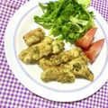 ふたごゆき's cooksnap of when they made ささみの揚げ焼き　青海苔醤油味.