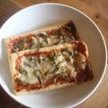 みるく茶's cooksnap of when they made サクッ＆とろ～り！油揚げピザ（ベーコン）.