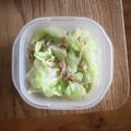 みるく茶's cooksnap of when they made リピ確実！キャベツナ和え 作業時間15分.