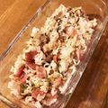 まーちゃろう's cooksnap of when they made マヨパワー★卵なしで簡単パラパラ炒飯★.